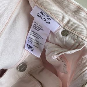 Paige off white jeans